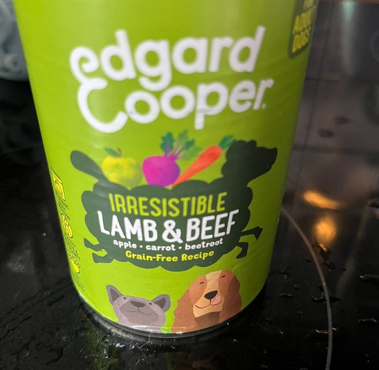 Edgard Cooper Lamb & Beef flavour Tinned food