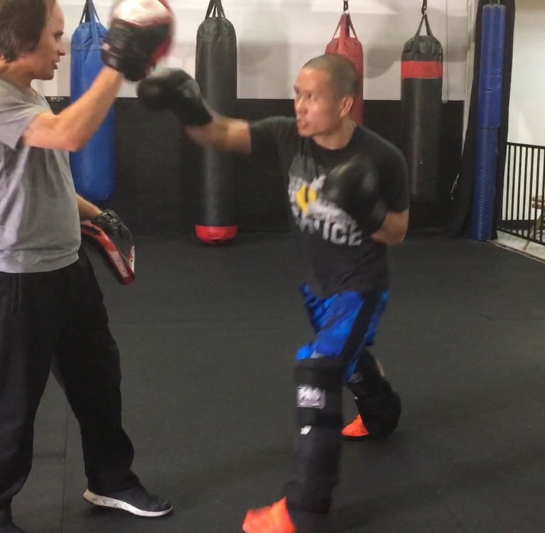 MARK RECAIDO PERSONAL TRAINING WITH MARTIAL ARTS LEGEND SENSEI BENNY THE JET URQUIDEZ!
