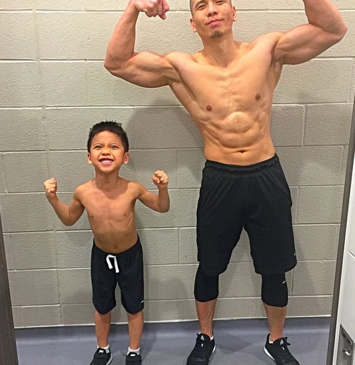 FATHER AND SON TRAINING JEET KUNE DO NORTH YORK FITNESS!