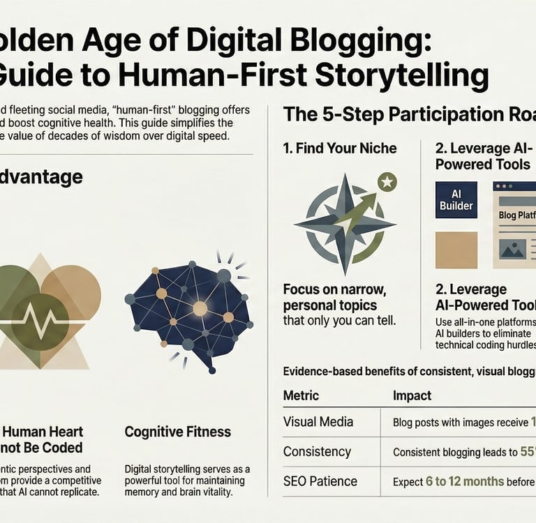 Digital Blogging for Senior