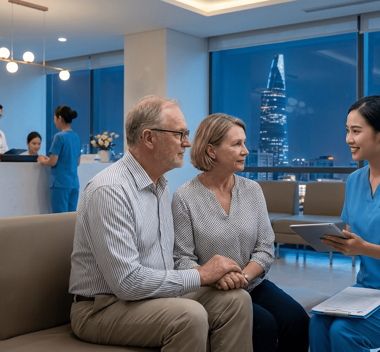 Hospital care in Vietnam
