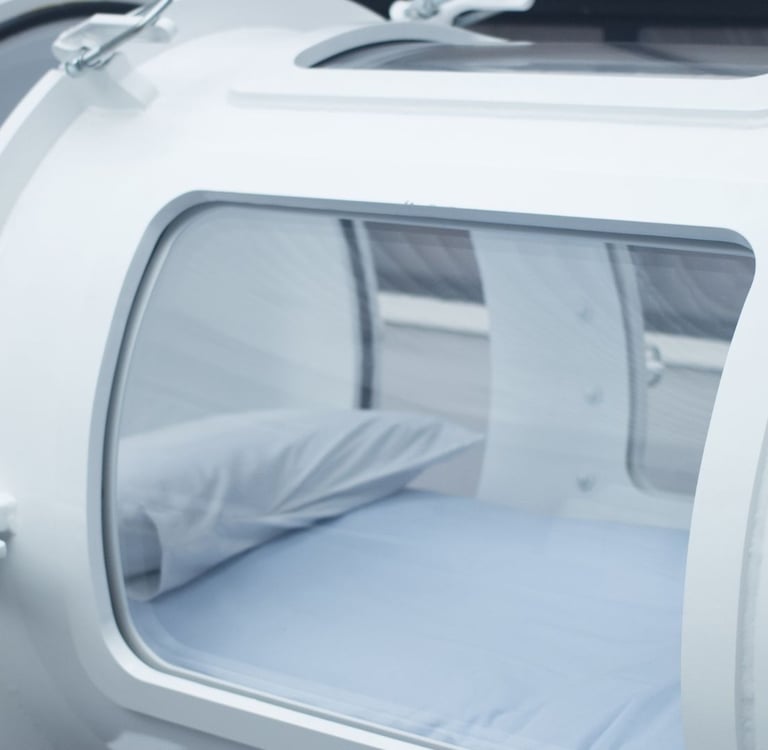 hyperbaric oxygen chamber midlife reinvention.