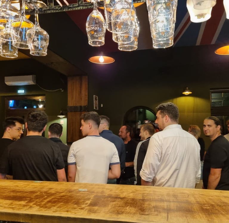 close-up on participants of Iasi Meetup