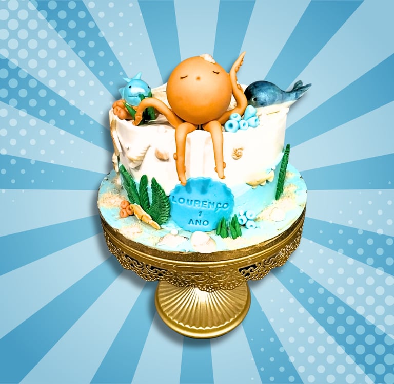 bolos de sonho personalised Ana Filipe kid's birthday