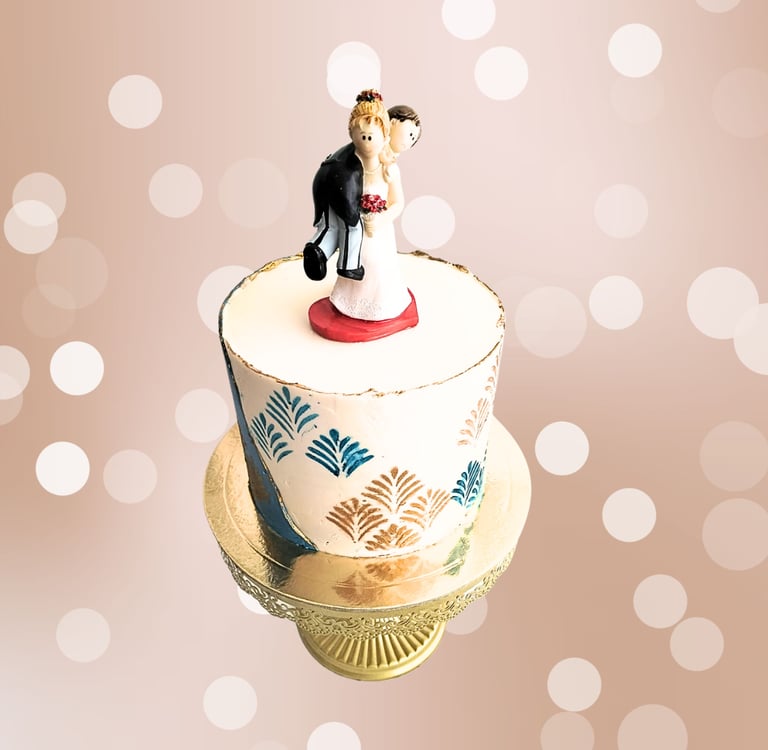 bolos de sonho Ana Filipe personalised wedding cake
