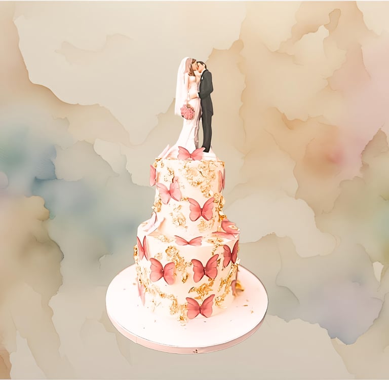 bolos de sonho Ana Filipe personalised wedding cake