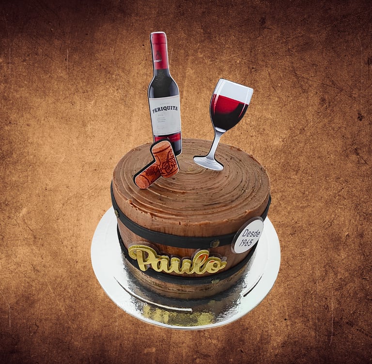 bolos de sonho personalised Ana Filipe adult birthday