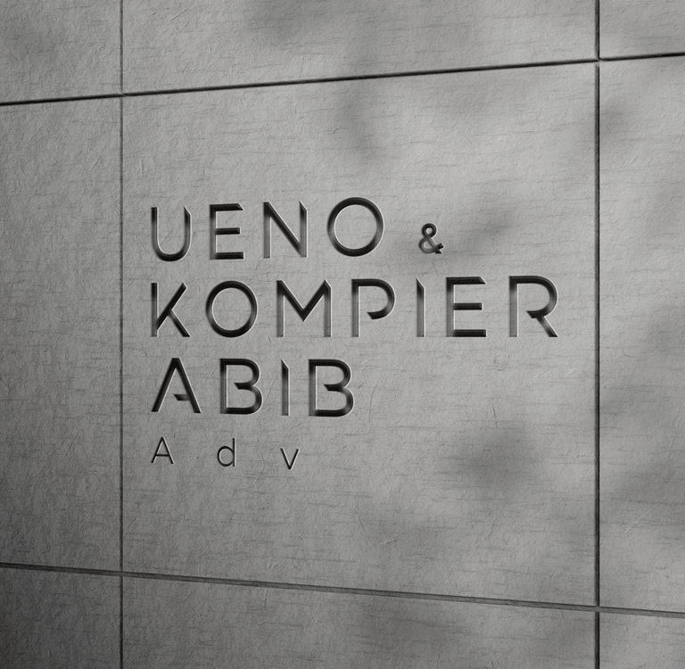 Projeto Ueno & Kompier Abib – Projeto de Identidade Visual feito pelo Estúdio Criativo Voluca