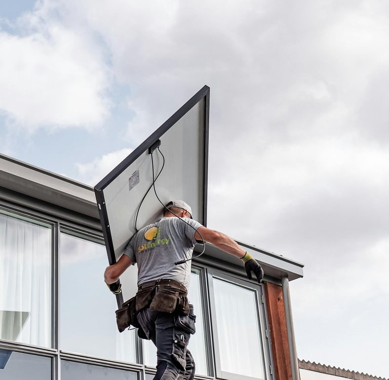 Solar Panel Installation Process
