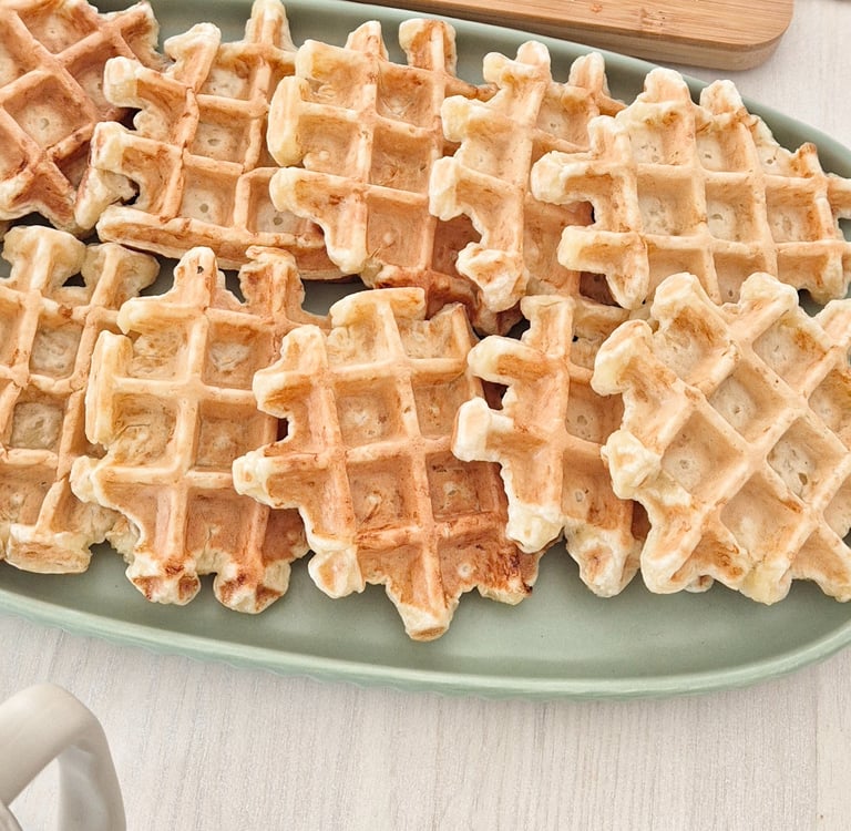 sveikuoliški belgiški vafliai vaikams