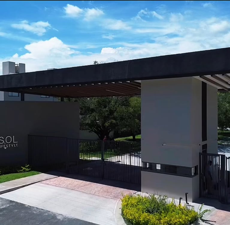 a large building with a large metal structure and a large metal structure