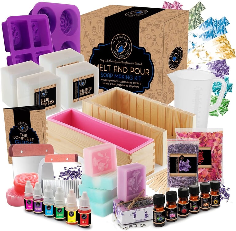 CraftZee Complete Soap Making Kit