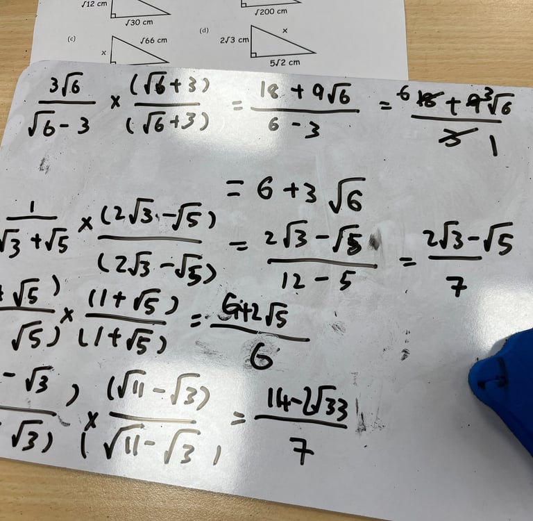 GCSE Maths support 