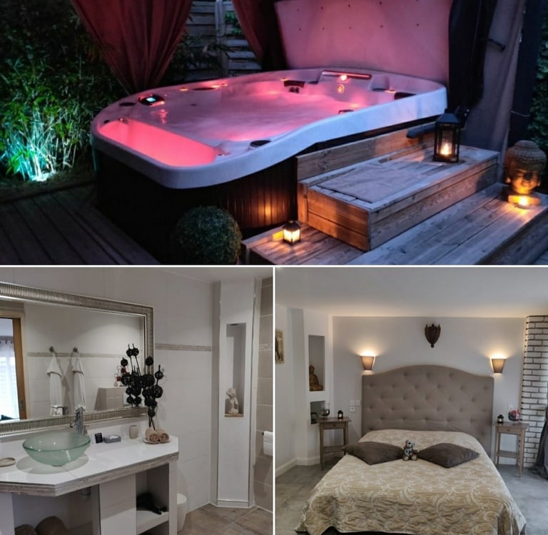 Gîte de luxe avec spa et sauna à Strasbourg - Hôtes et Demeures + 3 vues