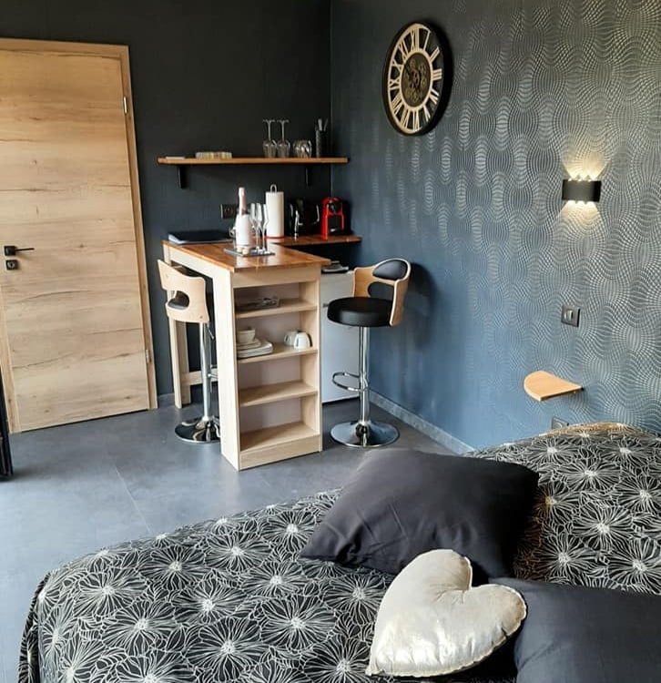 Gîte de luxe avec spa et sauna à Strasbourg - Hôtes et Demeures - Coin détente Demeure 2