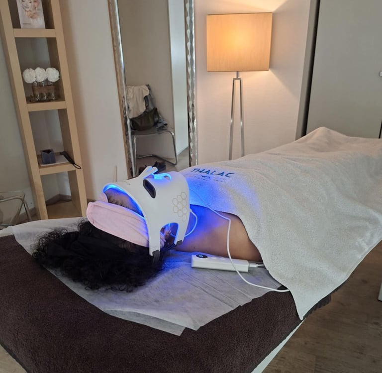 Strass Institut - Spa Prive - Jacuzzi - Soin visage - luminothérapie