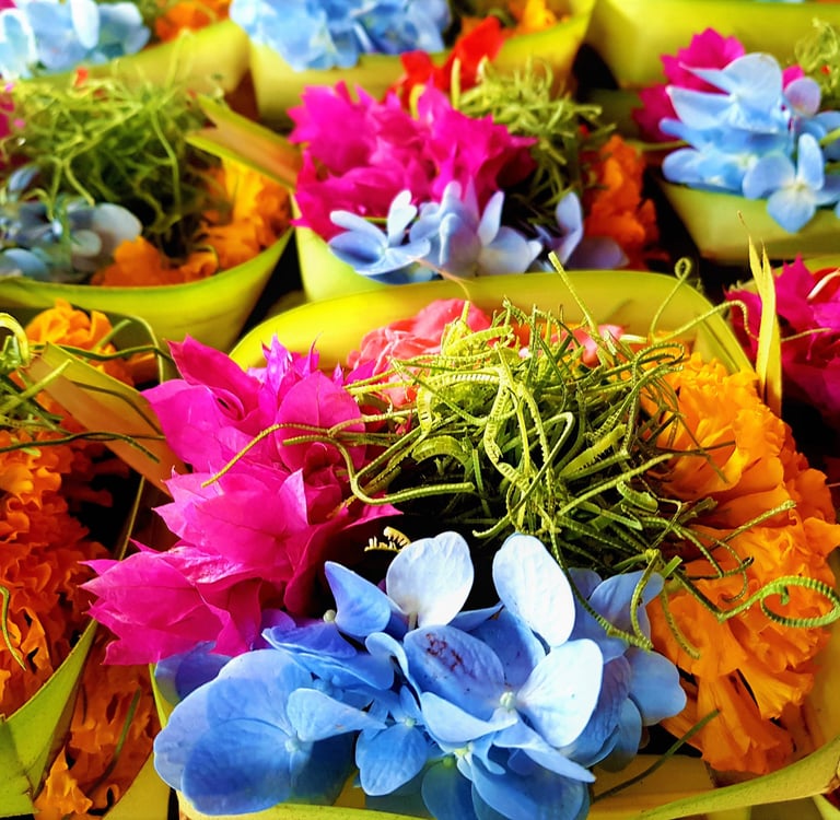 canang sari - codzienny offering 