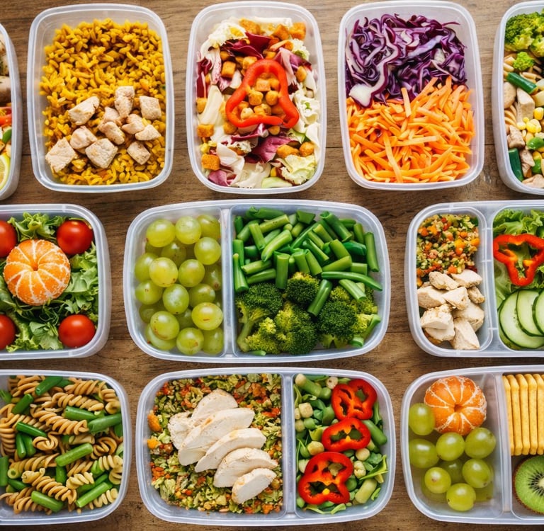 Cocina nutricional elaborada con ingredientes frescos y equilibrados