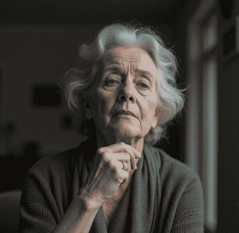 Older woman after retirement