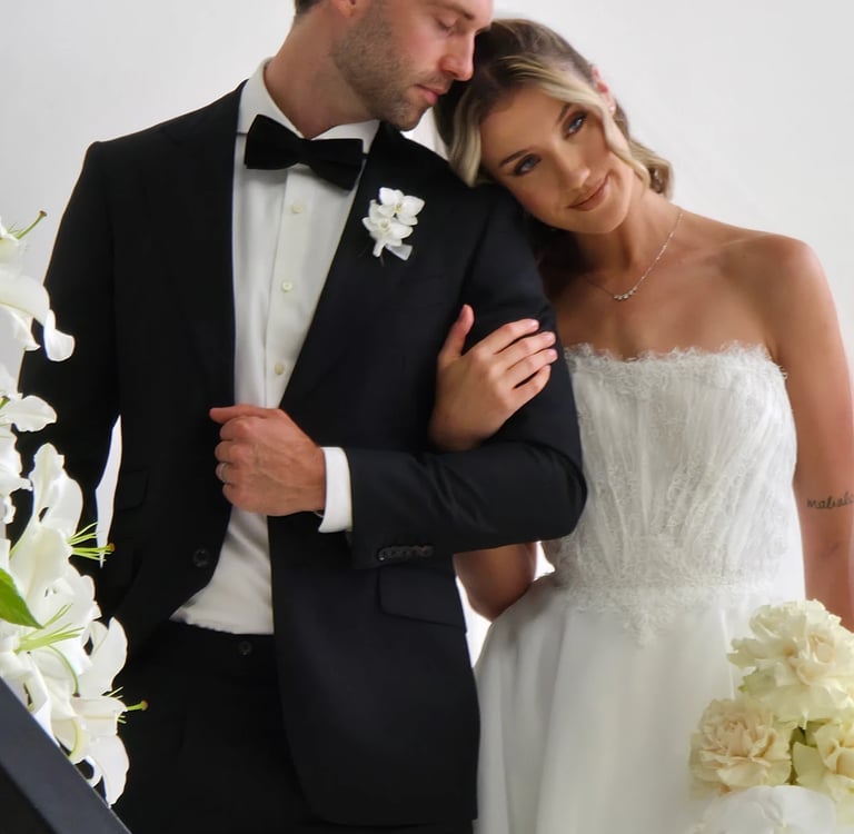 black hire suit for wedding