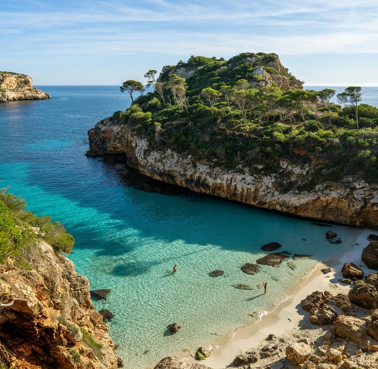 photo de plage aux Baleares