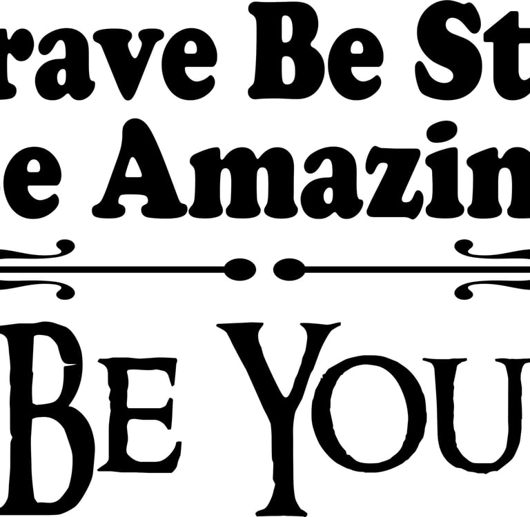 Motivational Vinyl Wall Decal