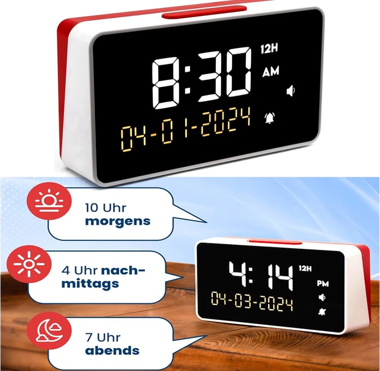 sprechender Wecker