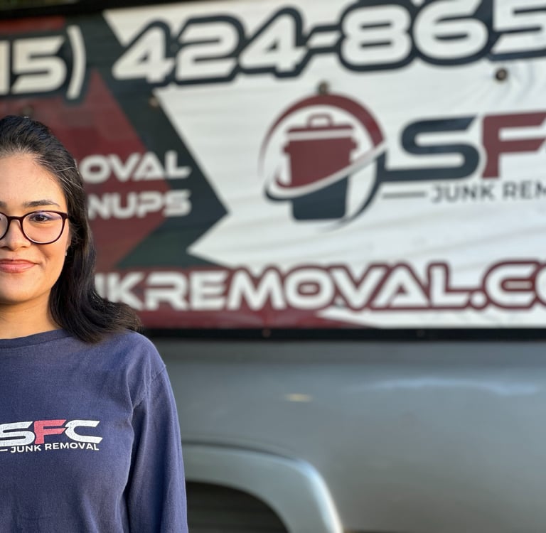 SFC Junk Removal: Commercial desk & chair pickup near me in SF 94107.