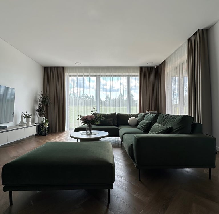 svetainės užuolaidos, užuolaidų salonas Kaune