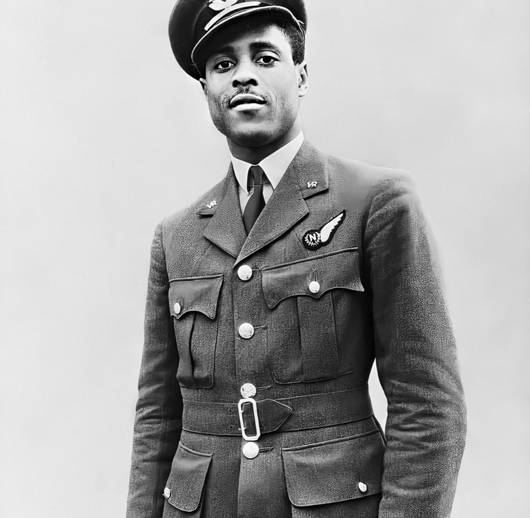 John Smythe RAF pilot war hero barrister Windrush