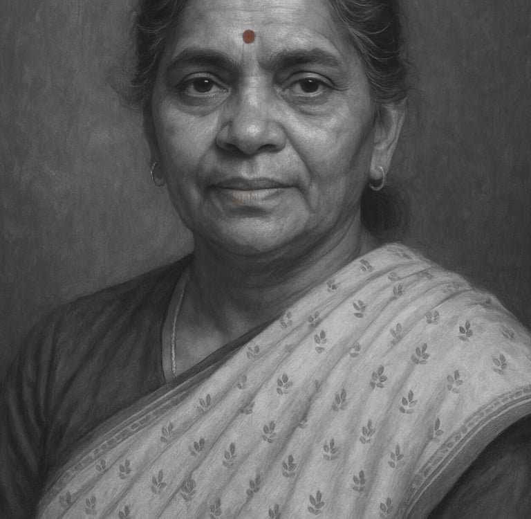 Image in the likeness of Jayaben Desai union leader and activist