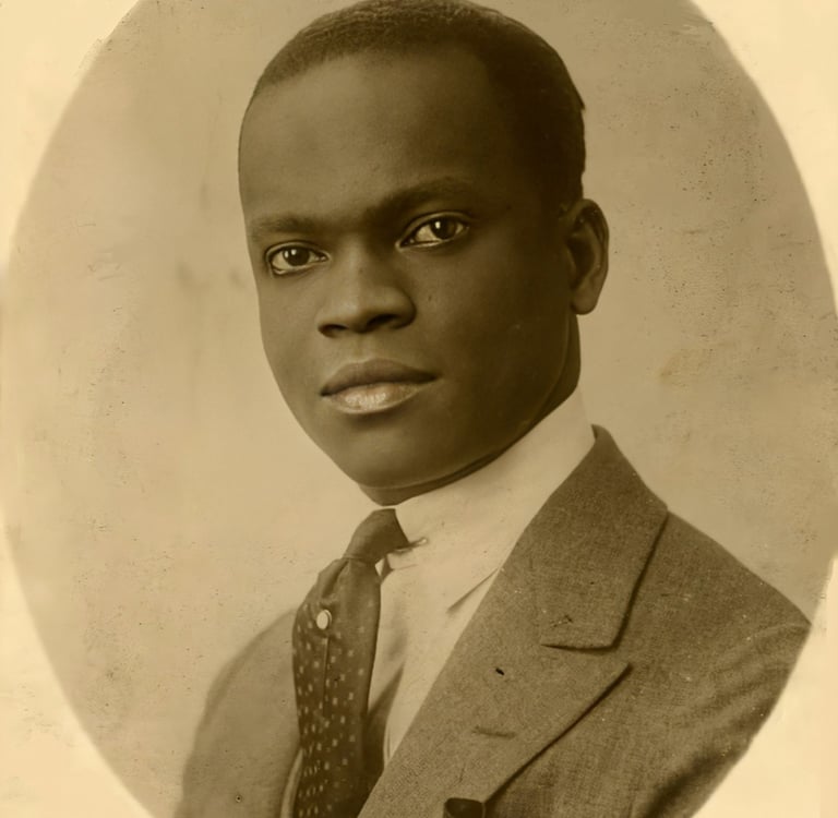 Rudolph Dunbar celebrated clarinettist and composer from modern day Guyana. 