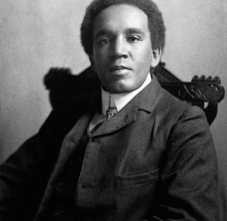 Samuel Coleridge Taylor acclaimed musician, composer and conductor