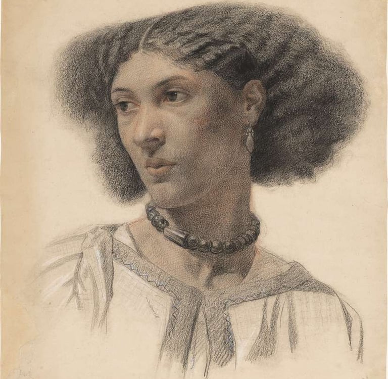 Fanny Eaton super model Pre Raphaelite artist model