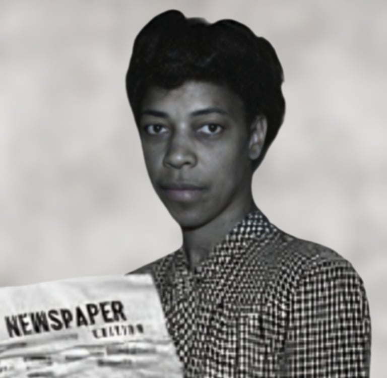 Photon of Una Marson journalist, playwright and producer.