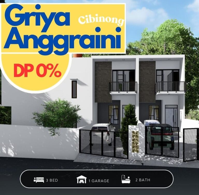 perumahan di citeureup cibinong griya anggraini