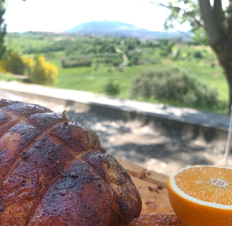 Tacchino caramellato al Jack Daniel's con arancia