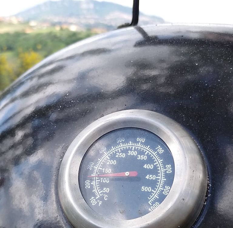 Weber Kettle termometro