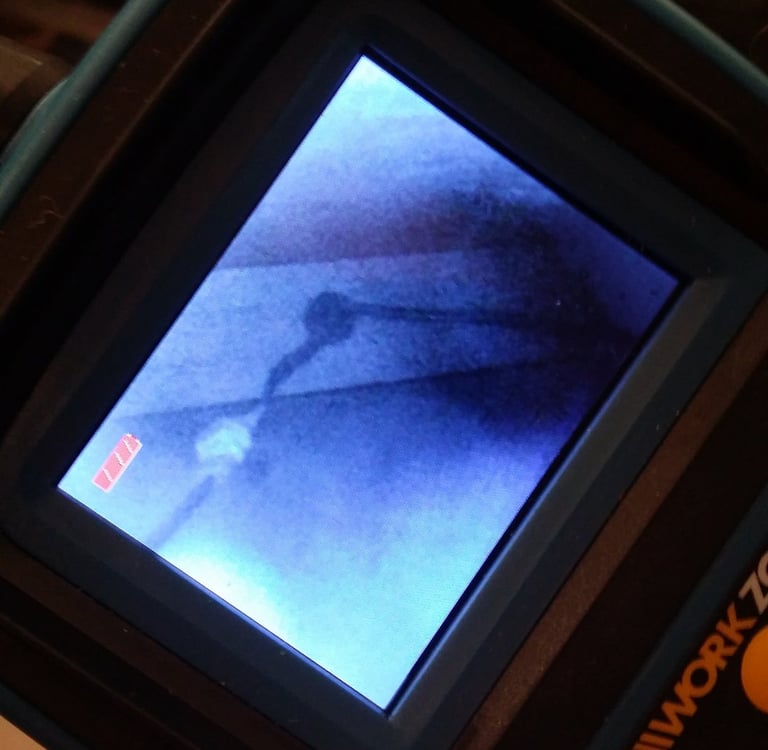 Bore scope inspection on EICR by Easy Spark Ltd