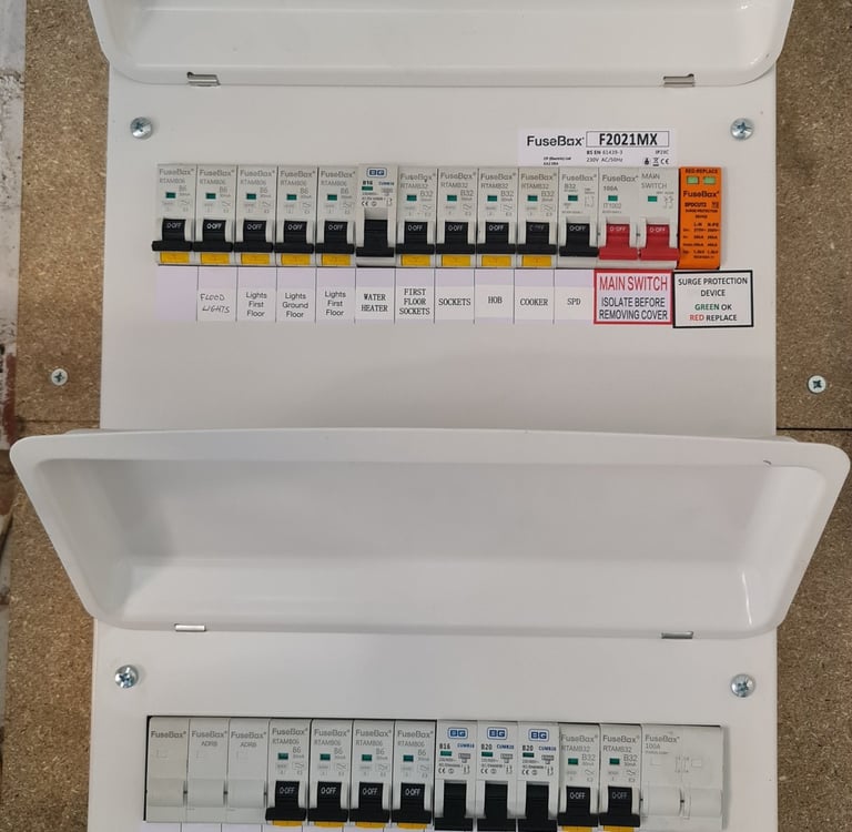 Double stack consumer unit