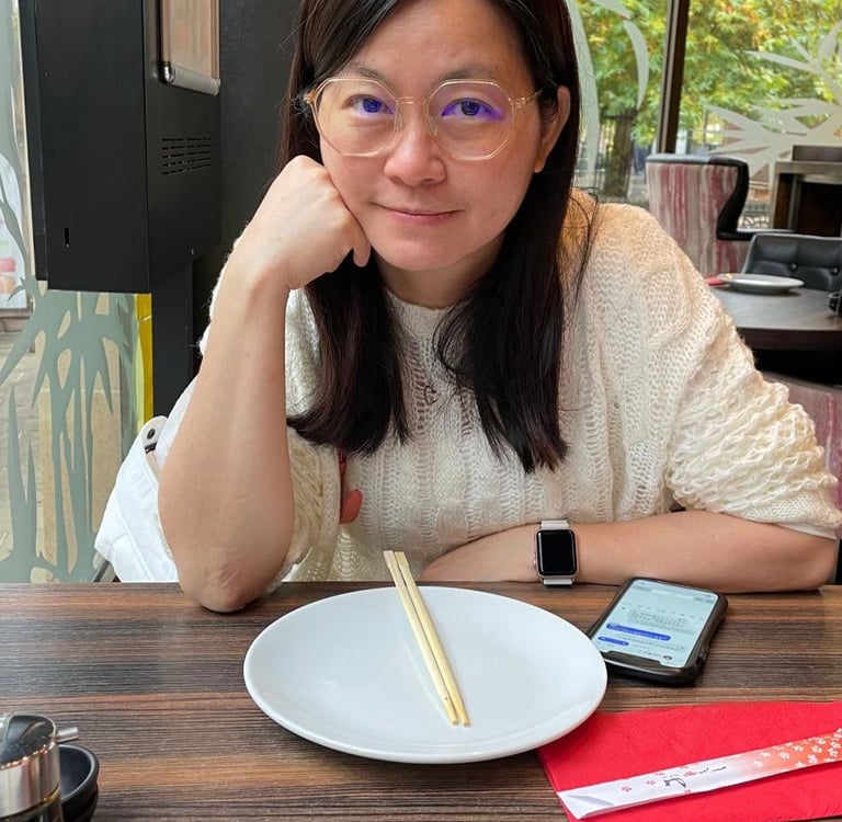 Winnie Kwan in stage outfit – cropped view