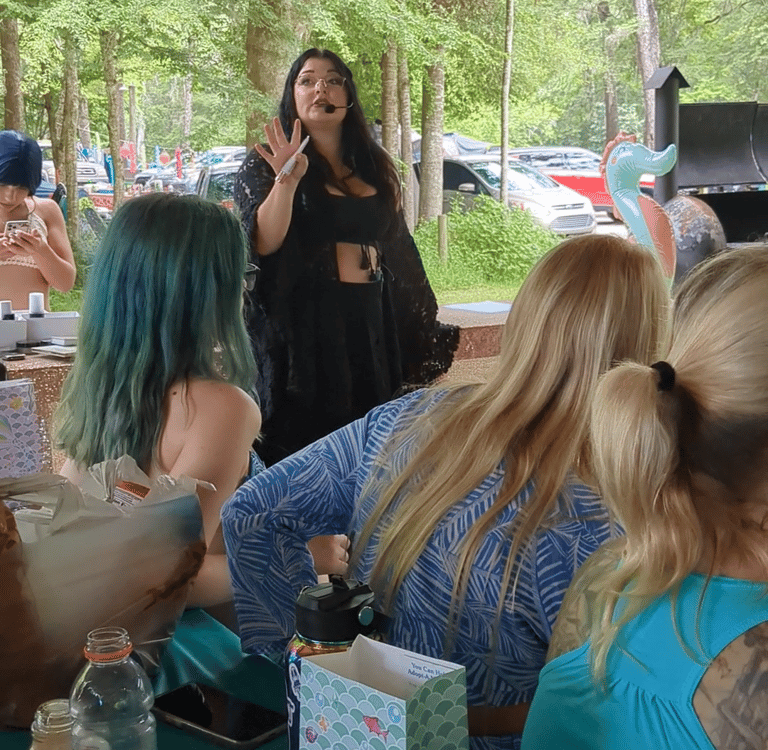@thecaspianmermaid's Mer-fect Mermaid Makeup Routine talk