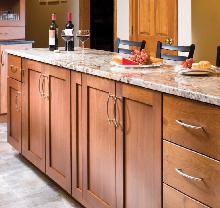 Kitchen remodeling with custom hardwood floors and cabinets in Edmonds WA
