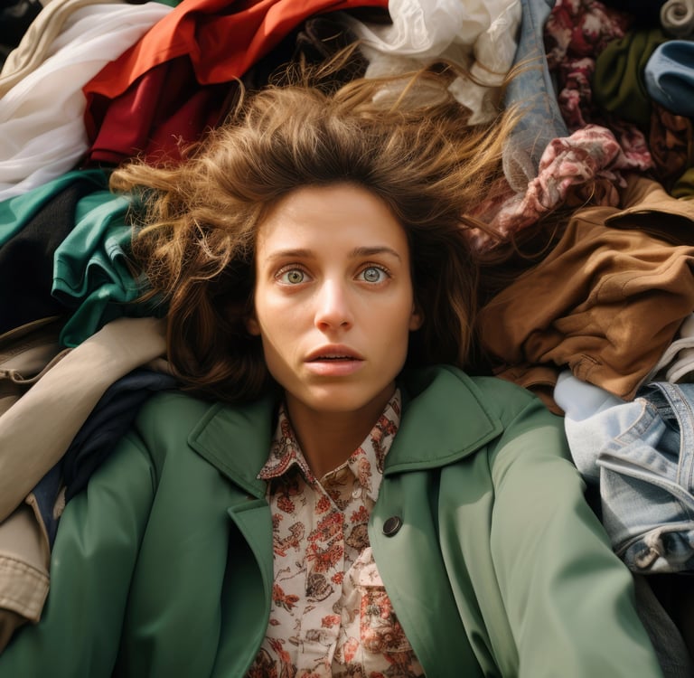 Hoarding-clothes