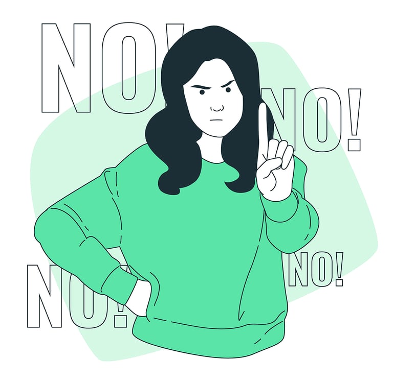 Saying NO
