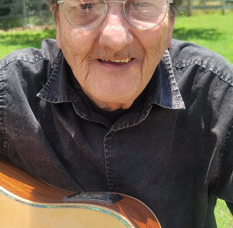 me playing after my cancer healing