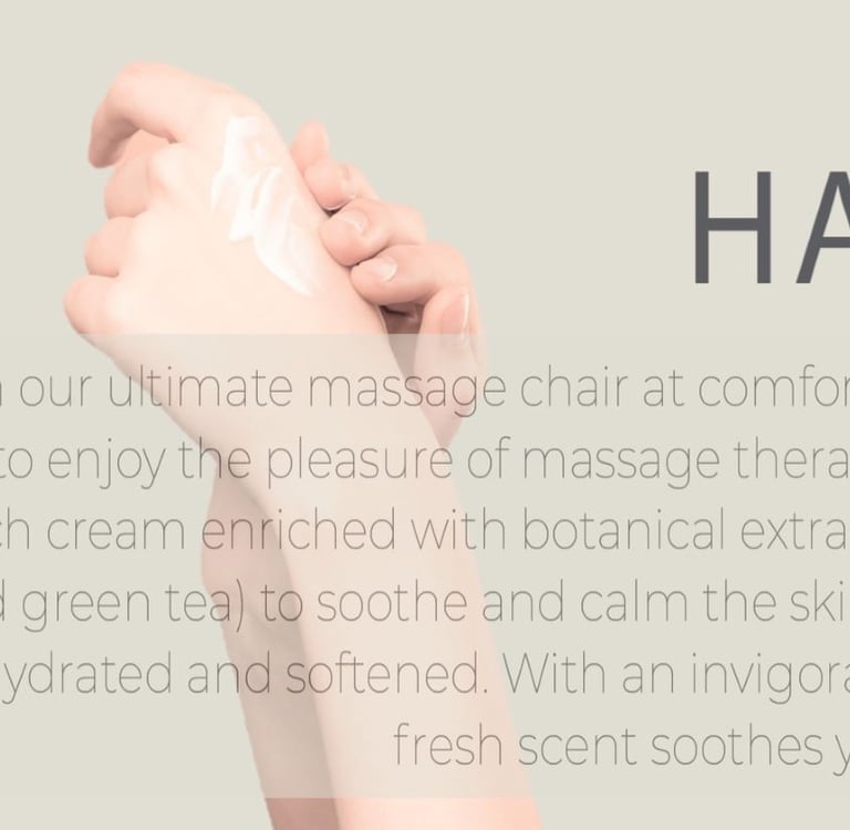 massaging hands