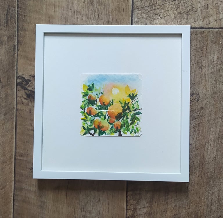 aquarelle déco cadeau 100 day project