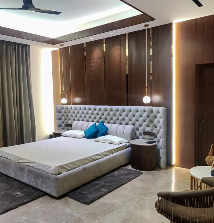Luxury Modern Interior Design for Flats Apartments- modern bedroom