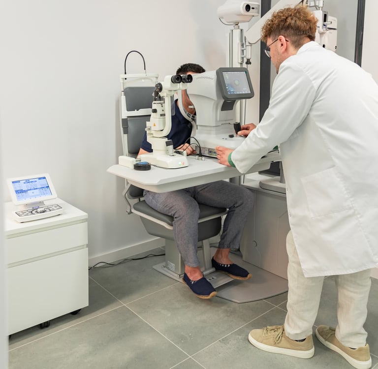 Badanie wzroku w Krakowie w salonie LOOKASZ OPTYK.